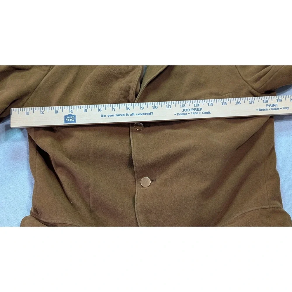 James S Lee & Co Blazer Mens 38 Brown Fair 100% Scottish Cashmere Sport Coat